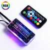 Ventilador de Refrigeración Prism 2ª Generación 12cm RGB Inteligente Controlado por Temperatura para Habitación con Vista al Mar Caja de Escritorio con Iluminación Colorida