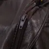 Ropa de Mujer para Exportación Estilo Europeo y Americano Moda Otoño 2024 Pantalones Casuales de Mujer de Cuero PU de Cintura Media-Alta Rectos para Cadera Pantalones de Mujer