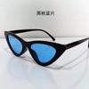 Gafas de sol de moda para mujer cara pequeña ojo de gato transparentes gafas de mar nuevo triángulo gafas de sol Europa y Estados Unidos venta al por mayor