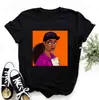 Camiseta de Chica de Pelo Corto Nueva 2025 Verano Manga Corta Ropa de Mujer Camiseta de Manga Corta WISH Dropshipping