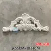 Flor de gesso francesa para canto Flor central de parede Flor de parede Fundo de parede Parede de sofá Parede de TV Flor em relevo Escultura de flor de canto Cabeça de porta europeia Flor