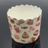 Vasos de Papel para Pasteles Pequeños Hechos a Máquina a Alta Temperatura, Moldes para Magdalenas y Cupcakes, Vasos para Pasteles, Herramientas para Hornear