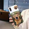 Adequado para Capa de Celular Samsung, Capa Flexível com Porta-Cartão, Porta-Cartão Personalizado para Selfie, Slot para Moedas com Resfriamento, Casal Simples de Cachorro Gato