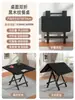 Mesa plegable, Mesa de comedor para uso doméstico, Mesa para apartamentos pequeños, Mesa redonda simple, Mesa portátil para viviendas de alquiler, Mesa portátil para exteriores para montar puestos, Mesa cuadrada para comer
