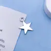20 Colgantes Mini Estrella de Aleación de Plata Retro del Tíbet Materiales para Collares Joyería Pulseras Hechas a Mano DIY