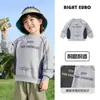 Sudadera de Seda de Leche para Niños Otoño Nuevo Ropa Infantil Top de Otoño para Niños Pequeños Estilo Primavera y Otoño
