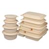 Lonchera desechable, lonchera multirejilla, lonchera degradable con almidón de maíz, lonchera sellada, tazón de sopa, empaque, caja para llevar