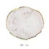 Estilo Japonés Pintado Desenfocado Paleta Arte de Uñas Herramienta de Cristal Shell Esmalte de Uñas Pegamento Resina Ágata Decoración Paleta
