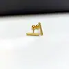 Parafusos de Unha de Osso de Ouvido em Aço Titânio, Unhas de Osso de Ouvido de Celebridade da Internet, Não Desbotam, Não Precisam Ser Removidas ao Tomar Banho e Dormir, Letras Prontas para Venda por Atacado do Fabricante