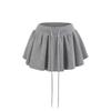 Nueva Falda Pengtu de Tirante con Forma A de Spice Girl Americana Primavera y Verano 2025 Falda Corta de Color Sólido con Costuras Estilo Europeo y Americano para Mujer Anti-Luz