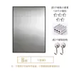 Estilo igual ao do Xiaohongshu pessoa famosa aço inoxidável magnético pintura decorativa diy parede de fotos atmosfera sala de estar entrada pintura de parede pendurada