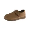 Zapatos Birkenstock Retro para Mujer, Nuevo Estilo Otoño/Invierno 2026, Mocasines sin Cordones de Suela Suave, Zapatos Planos Birkenstock Casuales