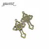 YuenZ Accesorios para joyería DIY colgante de cruz de aleación colgante pequeño de aleación retro venta al por mayor T51