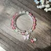 Pulsera Nueva de Perlas y Mariposa Tianyu 2024 Diseño de Nicho Ins Pulsera Versátil con Borlas como Regalo para Mejores Amigas