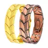 Pulsera Magnética de Cobre Rojo Antigua Más Vendida en Europa para Hombres Escama de Pez Moda Retro Pulsera de Pareja En Stock Venta al por Mayor
