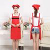 Ventas Directas de Fábrica Delantal Personalizado Impresión de Logo Publicitario Ropa de Trabajo Tirantes de Cocina Personalizados Estilo Coreano