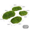 Simulação de layout de jardim de pedras de paisagem florestal, gramado de musgo, simulação de micropaisagem, bloco de pedra falsa de musgo