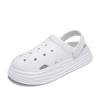 Zapatos de cueva de verano para mujer, zapatillas informales de moda con suela gruesa, zapatos de jardín de color liso, zapatos de playa
