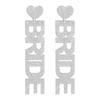 Amazon Pendientes Personalizados para Mujer para Boda Pendientes Hechos a Mano con Perlas Colgante de Letra Nupcial Regalo para Despedida de Soltera