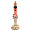 Lámpara de vela electrónica de Halloween decoración mano de fantasma vela individual fiesta ambiente de casa embrujada accesorios de fiesta adornos