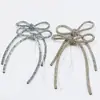 Corrente de Corda Full Diamond Furada a Quente, Acessórios de Laço Feitos à Mão, Enfeites de Strass, Acessórios de Roupa de Natal DIY, Acessórios de Cabelo