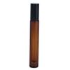 Suministro directo de fábrica botella de spray de perfume cilíndrica fina larga de 10 ml color marrón botella de vidrio transparente de fondo grueso subbotella