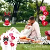 Decoraciones para el Día de San Valentín Señales para el Jardín del Día de San Valentín al Aire Libre Senderos para el Césped Caminos Decoraciones para el Día de San Valentín con Temática de Gatos