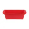 Molde de Silicona para Pastel DIY Molde de Silicona Rectangular con Doble Oreja para Pan Tostado Herramienta para Hornear Caja para Pan Molde para Pan