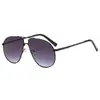 Gafas de Sol Retro de Doble Puente Estilo Nuevo Europeo y Americano 2025 Espejo de Sapo Gafas de Sol de Moda Personalizadas para Hombres y Mujeres Gafas Transfronterizas