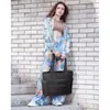 Bolsa de Viaje Acolchada Lista para Usar, Bolso de Equipaje de Moda de Gran Capacidad, Bolsa para Deporte y Fitness con Neceser, Bolsa de Noche, Bolso de Hombro
