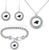 Comercio Exterior Popular Nfl Equipo de Fútbol Americano Oso Collar Pulsera Pendiente Conjunto Combinado