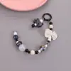 Cadena para Teléfono Dopamina Tendencia en Tiktok Colgante DIY Decoración de Uñas Ojo de Oveja Cadena de Perlas Adorno Colgante Celebridad de Internet