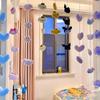 Cortina para Puerta de Perro Sanrio Merlot Pudding Cortina Divisoria Decoración de Entrada de Sala de Estar Baño Cortina de Dormitorio Accesorios para Cortinas Mujeres