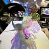 Tarjeta de Saludo Brillante y Soñadora de Pavo Real para el Día del Maestro Nuevo, Tarjeta Creativa 3D Personalizada de Felicitación de Año Nuevo Cumpleaños