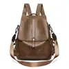 Mochila Feminina Autêntica da Marca Mulheres 2026 Nova Versátil Moda Mochila de Viagem Grande Capacidade Bolsa de Mãe Couro Macio