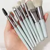 Set de Cosméticos Recomendado para Chicas Corazón de Belleza Brocha para Sombras de Ojos de Cerdas Suaves Set de Brochas para Polvo Suelto para Principiantes Xingmeng