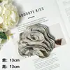 Nuevo en Stock Comercio Exterior Plisado Multicapa Borde Enrollado Floral Versátil Bolso Abrigo Accesorios de Decoración Hechos a Mano DIY