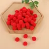 Fábrica em estoque cor polipropileno bola de lã diy crianças educação infantil produção criativa materiais grampo de cabelo acessórios de cabelo acessórios de vestuário
