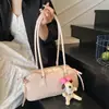 Bolsas de Mano de Moda Coreana Transfronterizas de Nicho para Mujer 2025 Nueva Moda Bolso de Hombro Versátil Bolso Popular para Debajo del Brazo