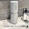 Vaso para Artículos de Tocador de Viaje, Portacepillos de Dientes, Set de Cepillos de Dientes, Vaso para Enjuague Bucal, Set para el Hogar, Almacenamiento Portátil para Cepillos de Dientes