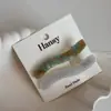 Um Par de Presilhas Acrílicas Doces de Bico de Pato Onduladas para Franja Presilha Coração de Menina Sentido de Alto Padrão Grampo de Cabelo Diário Presilha Superior Acessórios de Cabelo Adorno