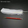 Material Decorativo de Pena Branca Grande Flutuador Acessórios para Roupas Enfeites Decoração de Casamento Novos Galhos de Salgueiro Adereços Galhos DIY