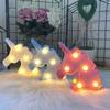 Lámpara de Modelado LED Lámpara de Cactus Mini de Venta Caliente Coreana Lámpara de Flamenco Navideña Decoración de Letras Luz de Noche de Escritorio