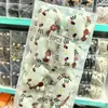 Nuevo pasador de pelo de dibujos animados del gato KT con lazo de perla roja estilo coreano, pinza lateral popular y linda para estudiantes de primaria