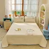 Colcha Matelassada de Algodão Integral Desenho Animado Aplicado Grau A Materno e Infantil Conjunto de Três Peças Colcha Matelassada Antiderrapante 100% Algodão Integral