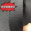 Fita de polipropileno PP 900D com padrão de contas dupla longitude 2MM de espessura preta para exterior padrão de contas extra grossa suprimentos para animais de estimação cinto bagagem