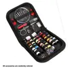 Bolsa de Almacenamiento Portátil para Costura, Kit de Herramientas para Manualidades y Tejido de Uso Doméstico, Caja de Costura de Viaje, Kit de Costura