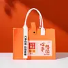Bolso Tote de Fieltro, Bolso de Fieltro Simple, Bolsa de Compras, Bolsa de Regalo Promocional de Fieltro, Bolso Tote de Fieltro