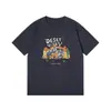 Camiseta de Moda Casual de Manga Corta para Hombre, Diseño Versátil de Moda, Camiseta de Algodón Puro Holgada para Pareja para Verano