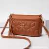 Bolsa de Mujer de Venta Caliente Transfronteriza 2024 Nueva Bolsa Cruzada Multicapa Precio Bajo Explosiones Bolso de Hombro Bordado Romboidal Bolso de Mujer